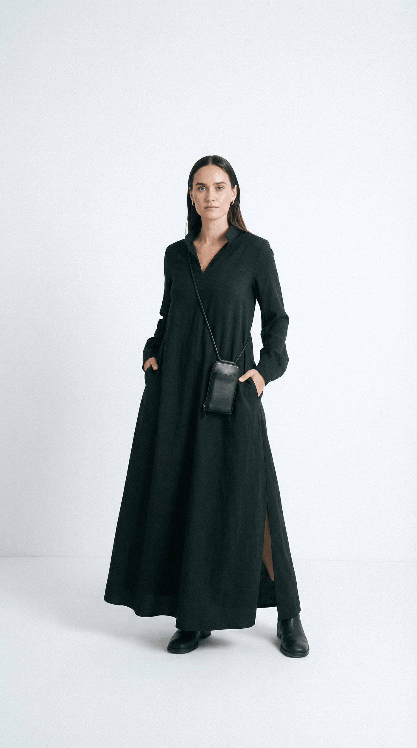 EVITA - ROBE LONGUE ÉLÉGANTE ET CONFORTABLE