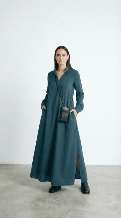 EVITA - ROBE LONGUE ÉLÉGANTE ET CONFORTABLE